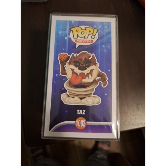 Funko Pop! Vinyl: Space Jam - Taz (Flocked) - Walmart (Exclusive) #1092 - Picture 2 of 6